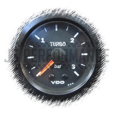 Manomètre VDO pression turbo 0 à 3 bars