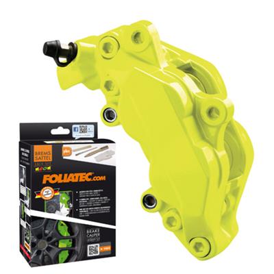 Peinture Foliatec Jaune Fluo pour Etriers de Frein