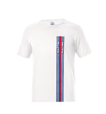 T-shirt Sparco Martini Racing avec bande