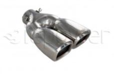 Sorties inox carr
