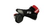 Bottines GT2i Race FIA noir/rouge