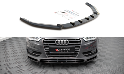 Lame De Pare-chocs Avant Maxton Design V.2 Pour Audi A3 Sportback 8V Facelift - Neuf