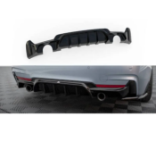 Diffuseur Arrière Complet BMW 4 Coupe / Gran Coupe/ CABRIO M-PACK F32 / F36 / F33 (VERSION AVEC ÉCHAPPEMENTS SIMPLES DES DEUX COTES)