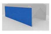 Mur bleu tente GT2i Race & Safety 6M sans fenêtre (x1)