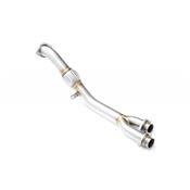 Downpipe Inox 525D 530D E39 pour suppression PRE-CATA