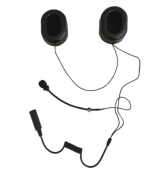 Kit micro / haut-parleur GT2i pour casque jet avec coquilles