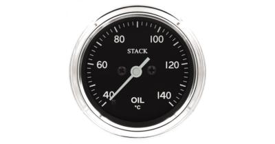 Manomètre Stack Classic 52mm température d'huile 40-140°C 10x100 électrique