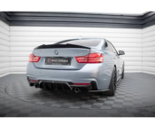 Diffuseur Arrière Complet BMW 4 Coupe / Gran Coupe/ CABRIO M-PACK F32 / F36 / F33 (VERSION AVEC ÉCHAPPEMENTS SIMPLES DES DEUX COTES)