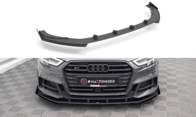 Street Pro Lame Du Pare-Chocs Avant V.1 + Flaps Audi S3 Sportback 8V Facelift