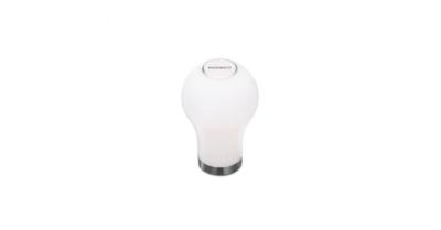 Pommeau Mishimoto rond blanc