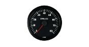 Compte-tours VDO 8000 Trs/Min Diamètre 100 Fond Noir 4 / 6 / 8 Cylindres Diesel / Essence
