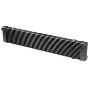 Radiateur huile SETRAB Matrice 250mm 10 rangées taraudage M22x1.5 entrée/sortie latérales