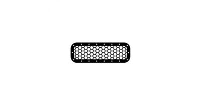 Grille de protection Revotec 211x72mm noir anodisé