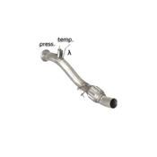 Downpipe Inox 116d 118d 120d 123d E81 E87 pour suppression FAP