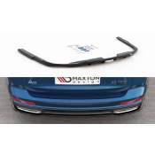 Central Arriere Splitter (avec une barre verticale) Audi A6 S-Line Avant C8